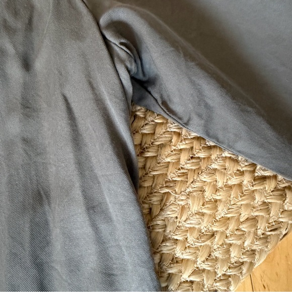 Open-Front Olive Blazer Jacket - Picture 4 of 6